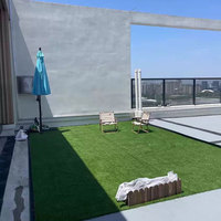 Vente chaude 25mm En Plein Air Gazon Synthétique Pelouse Vert Tapis Rouleaux pour La Décoration Intérieure Gazon Artificiel De Haute Qualité
