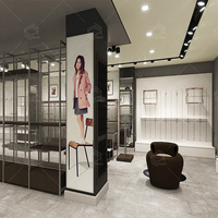 Boutique de mode mise en page tissu Boutique meubles Design d'intérieur idées décoration