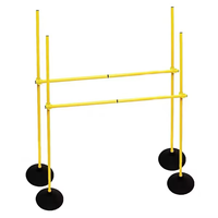 Vente en gros d'équipement de fitness extérieur Bâtons d'entraînement d'agilité Barre d'obstacle d'entraînement de football pour l'entraînement d'agilité de haies