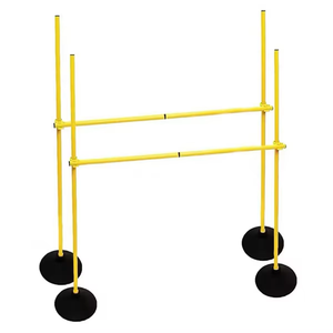Venta al por mayor de equipos de fitness al aire libre, bastones de entrenamiento de agilidad, entrenamiento de fútbol, barra de obstáculos para entrenamiento de agilidad con vallas - Product Image 1