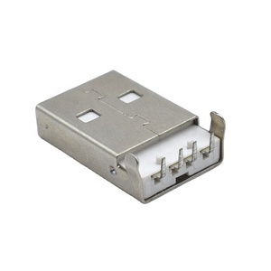 Type a Male 90 Degree 2.0 SMT Straight <strong>USB</strong> <strong>Plug</strong> 4 Pin SMD <strong>USB</strong> Connector - Product Image 1