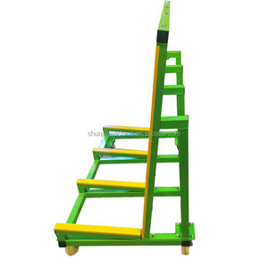 Trustable 1.2m L בצורת זכוכית מתלה תחבורה תכליתי אחסון מתלה עם חד צדדי מבנה - Product Image 6