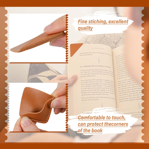 Custom Leather Corner Bookmark - Cute Bookmarks for Women & Kids Ideal Book Lover <b>Gift</b> <b>Creative</b> Cultural Collectible Artifacts - Product Image 2
