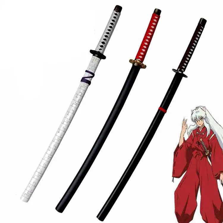 100 см аниме Inuyasha Sesshoumaru Косплей нихонтау деревянные игрушки мечи аксессуары реквизит Катана Меч