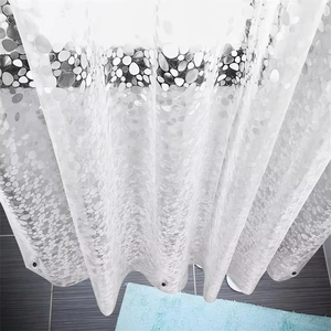 <span class=keywords><strong>Rideau</strong></span> <span class=keywords><strong>de</strong></span> <span class=keywords><strong>douche</strong></span> en plastique transparent 3D EVA PEVA à motif <span class=keywords><strong>gaufré</strong></span> résistant à la moisissure pour salle <span class=keywords><strong>de</strong></span> bain - Product Image 5