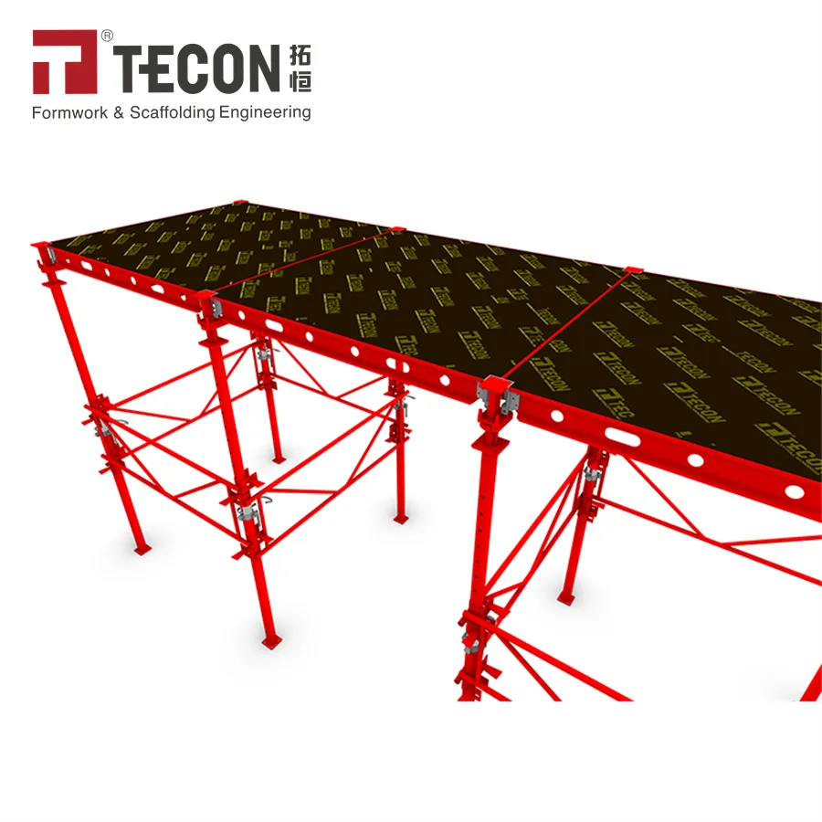 TECON 모듈 새로운 Peri 알루미늄 지원 소품 콘크리트 시스템 패널 슬래브 Formwork 건설