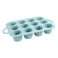 Moule à pudding en silicone avec bordure en dentelle, design rectangulaire Kekuli, pour usage domestique, modèle de gâteau mousse