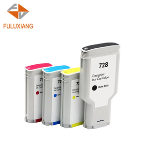 Fuluxiang Tương Thích Hộp Mực Thay Thế Thiết Lập Cho Hp728 Xlink Xe Tăng Định Dạng Lớn Máy In Máy In Máy In Thay Thế Cho <span class=keywords><strong>HP</strong></span> Designjet - Product Image 1