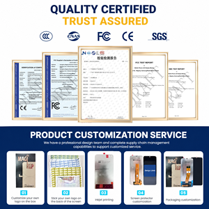 Schermo LCD di Ricambio Compatibile da 6,63 Pollici per <span class=keywords><strong>Samsung</strong></span> Z Flip <span class=keywords><strong>3</strong></span>, Display Incell Non Pieghevole per Riparazione - Product Image 5