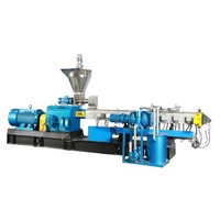 Máquina para Hacer Gránulos de Botellas de Plástico de 100-1000 kg/h, Línea de Peletización de PET Modificado, Máquina Granuladora de PET