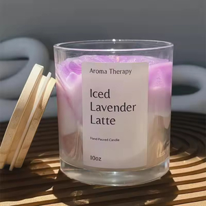 El yapımı lüks soya balmumu mum ambalaj kutuları doğum günü noel sevgililer günü hediyeleri Set lüks kokulu mumlar - Product Image 6