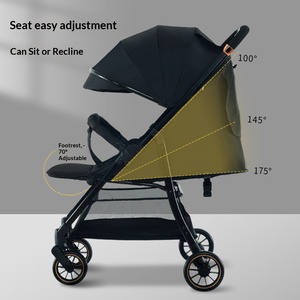 Cochecito de Bebé de Cuatro Ruedas, Personalizable con Etiqueta Privada, Colores y Empaque a Elección, Puede Sentarse y Recostarse, Cochecito Infantil de Vista Alta 0-4 Años - Product Image 3