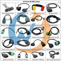 OBD macho a Mdr26 Pin Cable 16 pines macho a MDR Cable de diagnóstico Longitud El color y la interfaz se pueden personalizar Soporte OEM y ODM