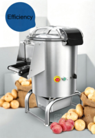 Machine à laver et à peler les pommes de terre 2-en-1, éplucheur pour légumes racines