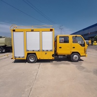 Camioneta Isuzu de Doble Cabina 4x2 Diésel, Vehículo Especial para Rescate y Mantenimiento, Vehículo de Rescate de Ingeniería