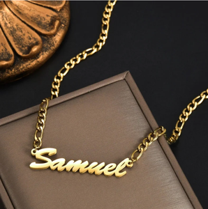 <span class=keywords><strong>Collana</strong></span> <span class=keywords><strong>con</strong></span> Nome Personalizzato in Oro Qiuhan - Ciondolo <span class=keywords><strong>con</strong></span> <span class=keywords><strong>Targhetta</strong></span> Personalizzata <span class=keywords><strong>con</strong></span> Catena Regolabile, Gioiello alla Moda Regalo per Donne - Product Image 5