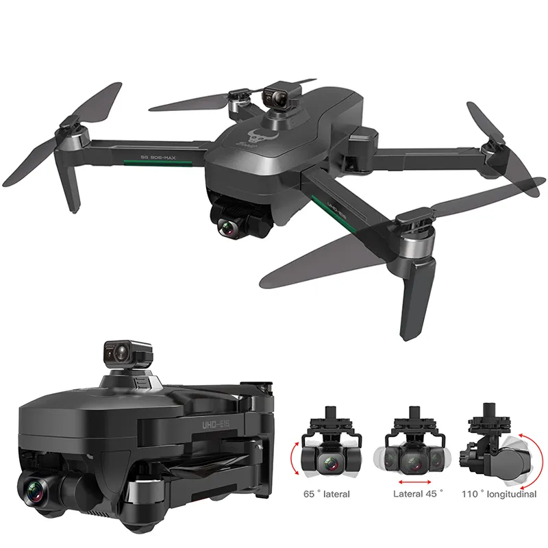 3 Axis Gimbal Brushless Long Drones Gps Hd Professional 4k Drone With Camera Range