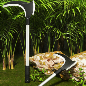 Guadaña Multifuncional de Acero con Alto Contenido de Manganeso para Jardinería, Deshierbe y Corte, Hoz Agrícola Manual para Limpieza - Product Image 5