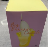 Benutzer definierte Frucht Soja Wachs Aroma therapie Bananen kerze Weihnachts geschenk für Weihnachten Geburtstag Andere Anlässe Paraffin Wachs Säulen form
