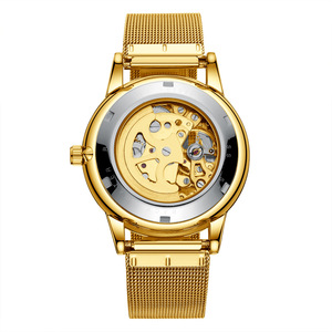 <strong>EVER</strong> MOVE Women's Business Style Mechanical Watch 38mm Dial Mineral Reinforced Glass Acrylic Band 10m Water <strong>Resistant</strong> Metal Case - Product Image 3