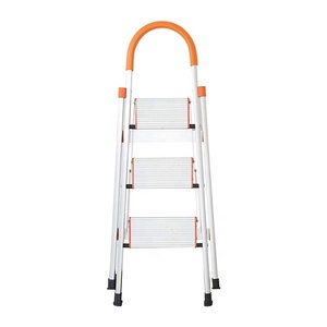 Escalier et plateforme en aluminium de différentes tailles, escabeau coulissant, <span class=keywords><strong>marchepied</strong></span> renforcé, fermeture douce Marine intérieur sans effort - Product Image 1