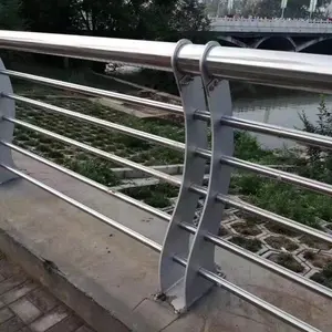 Stainless Steel Anti-collision Guardrail Parapet Handrail Guard Rails For Bridge