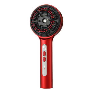 Masseur de tête électrique en caoutchouc souple pour huiles essentielles, peigne à huile capillaire, brosse de massage du cuir chevelu pour les soins capillaires - Product Image 3