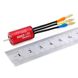 มอเตอร์ไร้แปรงถ่าน Surpass Hobby 1220-V2 8700KV 8200 7200 สำหรับรถ <span class=keywords><strong>Kyosho</strong></span> <span class=keywords><strong>Mini</strong></span> <span class=keywords><strong>Z</strong></span> Carisma GT24B RC ขนาด 1/28 ของเล่นโรเตอร์ทรงพลัง - Product Image 2