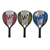 Raquette de padel de haute qualité fabriquée en usine, en fibre de carbone 3k 12k 18k 24k, fabricant professionnel de raquettes de padel