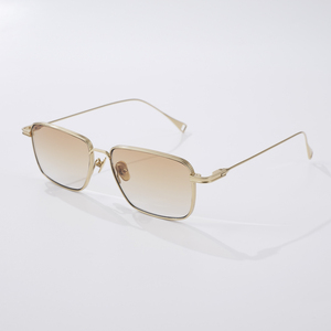 Men Women Metal <b>Sunglasses</b> Thin Wire <b>Frame</b> Gradient Color Lens UV400 Protection Fashion Sun Glasses Custom Logo - Product Image 5