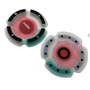 Multicolor <b>Silicone</b> Rubber Keypad Customized Screen Printing Home Appliance <b>Silicone</b> Keyboard <b>Silicone</b> Button Pad - Product Image 2