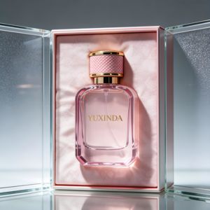 Flaconi di Profumo in Vetro di Lusso da 30ml 50ml 100ml, Neri <span class=keywords><strong>e</strong></span> Rosa, Vuoti, Personalizzabili, con Scatola <span class=keywords><strong>e</strong></span> Spruzzatore a Crimpatura, Stampa Serigrafica - Product Image 4