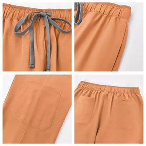 Custom Logo Breathable Nursing Scrubs Set Spandex Medical Uniforms for Men & <b>Women</b> OEM Hospital & Dental Salon <b>Work</b> Uniforms - Product Image 6