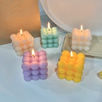 Bougie artistique personnalisable en cire de soja, faite à la main, à une seule mèche, 20-40 heures de combustion, pour mariage, décoration intérieure, vente en gros, MSDS ROHS REACH IFRA