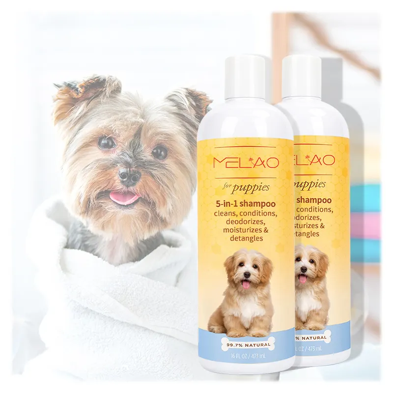 OEM Private Label natural Latest style new design Pet Care natural Cleanse Hair Gently Moisturizing pets flea shampoo