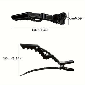 30 pinces à cheveux en plastique pour salon <span class=keywords><strong>de</strong></span> coiffure, <span class=keywords><strong>barrette</strong></span> pour coiffure, outil <span class=keywords><strong>de</strong></span> coiffure pour la coupe <span class=keywords><strong>de</strong></span> cheveux - Product Image 4