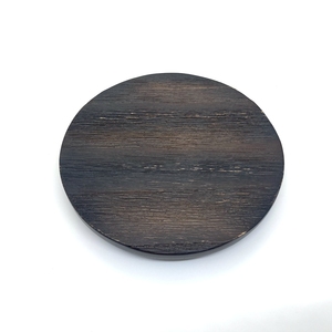 Vietnam verre bougie tasse pot joint en Silicone en gros bois de hêtre nouveau non déversement haute qualité style Antique couvercle de bougie en bois - Product Image 5