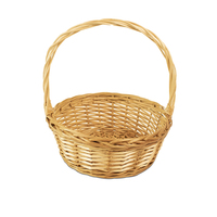 Panier à fleurs en rotin tressé, panier de rangement pour pétales et fêtes, pour mariage, anniversaire, fournitures de fête, décoration de jardin