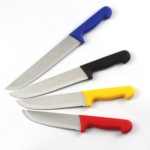 6 ''7'' 8 ''9'' Cuisine Cuisine <span class=keywords><strong>Pro</strong></span> Couteau <span class=keywords><strong>de</strong></span> Chef Pas Cher Couperet Couteau <span class=keywords><strong>de</strong></span> <span class=keywords><strong>Boucher</strong></span> Abattage avec Manche Coloré PP - Product Image 2
