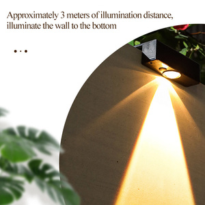 Nhà cung cấp Trung Quốc không thấm nước Tường Ngoài Trời Đèn Retro phong cách LED ánh sáng cho công viên sân Nhôm Cơ sở gắn trên tường bên ngoài - Product Image 4