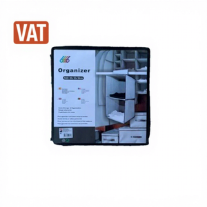 Organizador de Almacenamiento de Tela No Tejida de Doble Capa Mnj, 30x30x50CM, Capacidad de 20-35L, Caja de Ropa Portátil para Armario y Uso Doméstico - Product Image 1