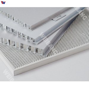 Panneau en nid d'abeille moderne léger et résistant au feu, âme en aluminium pour revêtement mural industriel et d'entrepôt d'appartements - Product Image 4