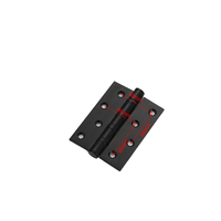 Charnière plate silencieuse en fer de 4 pouces avec charnière épaissie en acier au manganèse de 5 pouces Attaches de porte en bois massif pliantes Produit