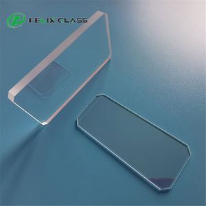 Verre optique FELIX K9, dimensions 20x17xT0.5mm, double face, traitement antireflet (AR) à 350-700nm, fenêtres pour capteurs de commutation IR - Product Image 1