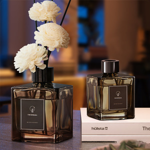 200ml Chai thủy tinh sang trọng Bộ Quà Tặng Tinh dầu tự nhiên khuếch tán hương liệu nến thơm trang trí nhà hương thơm - Product Image 1