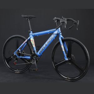 CE Stock venta al por mayor de alta calidad de los hombres 700c híbrido <span class=keywords><strong>bicicleta</strong></span> de carreras de carretera 21 engranajes de velocidad de moda OEM diseño directo de fábrica de China - Product Image 1