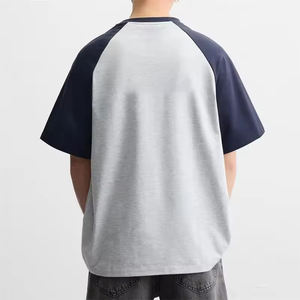 เสื้อยืดลำลองผู้ชายสไตล์ซัมเมอร์ ผ้าฝ้าย 100% รับสกรีนโลโก้ เสื้อยืดระบายอากาศดีเยี่ยม เย็บตะเข็บตัดกัน - Product Image 1