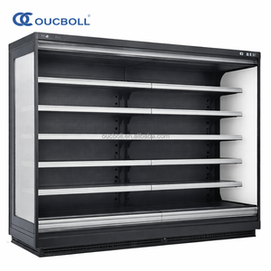Refrigerador Vertical Multideck Abierto para <span class=keywords><strong>Supermercados</strong></span>, Enfriador de Exhibición para Vegetales - Product Image 2