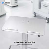 Plateforme de chariot pour densitomètre osseux à ultrasons avec porte-gobelet réglable, scanner de densité osseuse pour hôpitaux et cliniques, vente en gros OEM