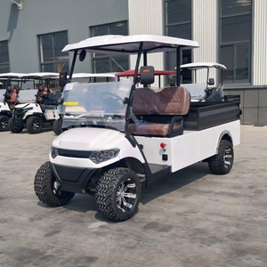 Voiturette de <span class=keywords><strong>golf</strong></span> tout-terrain de qualité supérieure, 2 places, avec compartiment de chargement, 2 positions, électrique, buggy de plage, chariot classique - Product Image 4